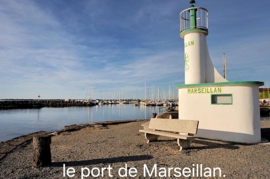 Le Corinthe - Appt Classe 3 Etoiles Et Climatise Marseillan  Zewnętrze zdjęcie